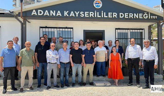 Adana Kayserililer Derneği Bürokrat Hemşehrilerini Ağırladı