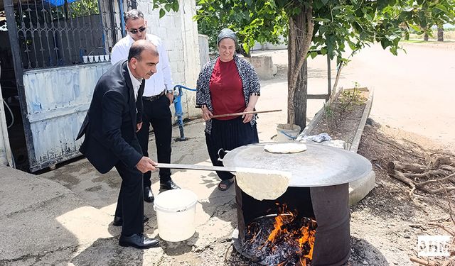 MHP Yüreğir İlçe'den Solaklı Şehit Özkan Altınok İlkokulu’na Ziyaret
