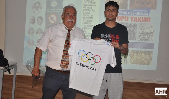 TMOK Üyesi Gazeteci Şanıvar’dan Spor-Medya Ve Olimpizm Konferansı