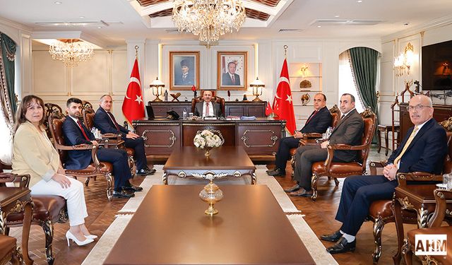 Vali Köşger'e Sosyal Güvenlik Haftası Ziyareti