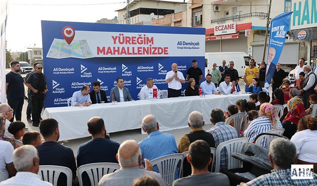 Başkan Demirçalı Koza Mahallesi'nde Vatandaşlarla Buluştu