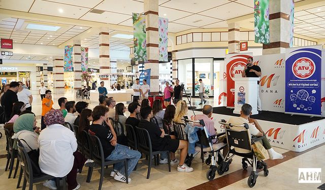 ATÜ Bilim Kafe ile AVM'lerde Bilim Konuşuldu