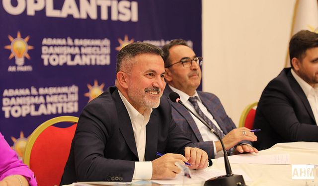 AK Parti Adana İl Başkanlığı 105. İl Danışma Meclisi Toplantısını Gerçekleştirdi