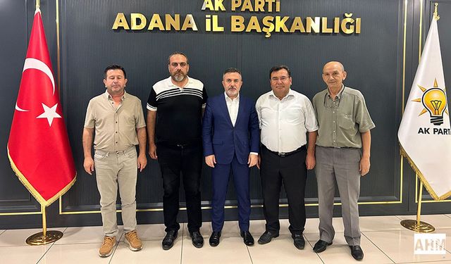 Sağlık-Sen Adana Şubesi’nden AK Parti İl ve İlçe Başkanlıklarına Ziyaret