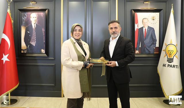 AK Parti Adana İl Başkanlığı, Kadın Kolları Genel Başkanı Tuğba Işık Ercan’ı Ağırladı