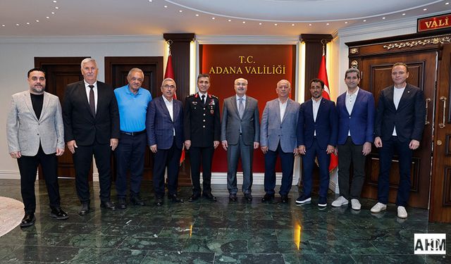 Jandarma Asayiş Vakfı Adana İl Temsilciliğinden Vali Köşger’e Ziyaret