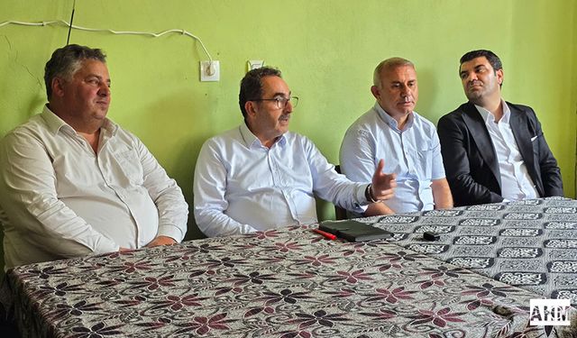 AK Parti Milletvekili Abdullah Doğru, Tufanbeyli’de Vatandaşlarla Buluştu