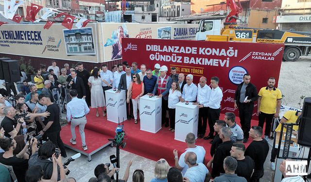 Dıblanzade Konağı Gündüz Bakımevi’nin Temeli Atıldı