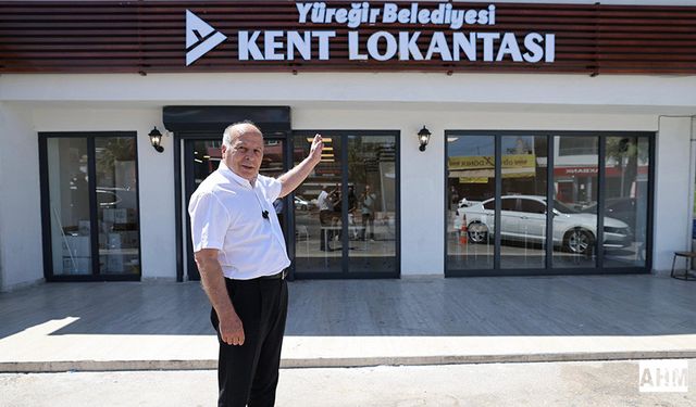 Yüreğir Belediyesi'nden Vatandaşa Destek: Kent Lokantası Açılıyor