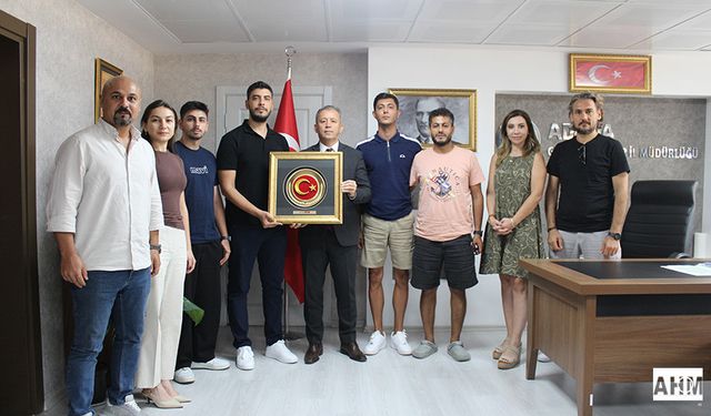 Genç DAİMFED’den İl Müdürü Mustafa Loğoğlu’na Anlamlı Ziyaret