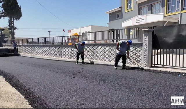 Seyhan Belediyesi’nden Küçükdikili Mahallesi’ne Asfalt Hizmeti