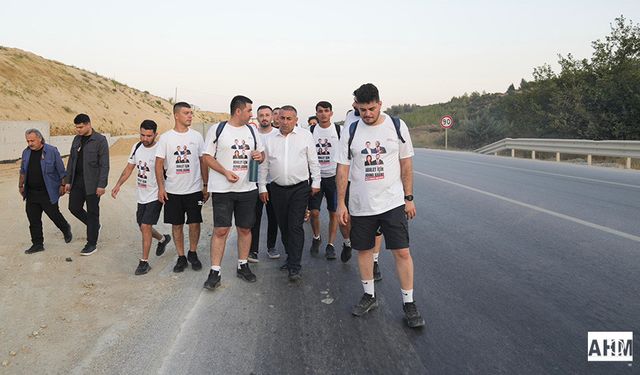 Adana’da “Özgürlük Yürüyüşü”ne Destek: Güngör Geçer Gençlerle Buluştu