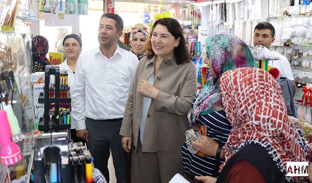 AK Parti Adana Milletvekili Sunay Karamık Feke Esnafıyla Buluştu
