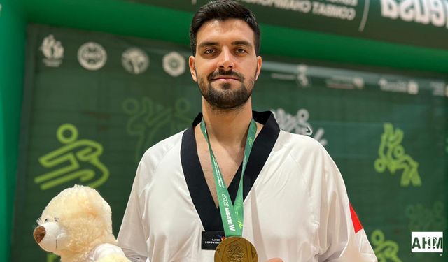 Adanalı Sporcu Sergen Curabaz, Avrupa Şampiyonu Oldu