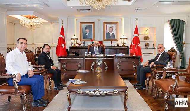 Sarıçam Belediye Başkanı Bilal Uludağ’dan Vali Köşger’e Ziyaret
