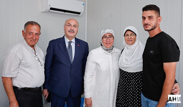 Vali Yavuz Selim Köşger’den Filistinli Ailelere Ziyaret: “Mazlumun Yanındayız”
