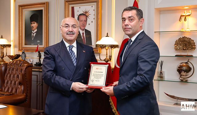 Köşger, Çukurova Uluslararası Havalimanı Yetkililerini Kabul Etti