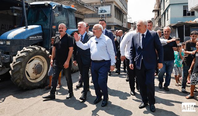 Vali Yavuz Selim Köşger, Yüreğir'de...