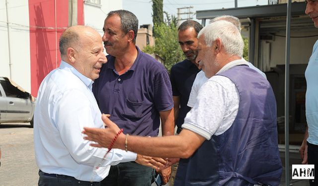 Yüreğir Belediye Başkanı Ali Demirçalı’dan Çamlıbel Mahallesi Ziyareti