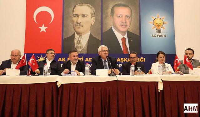 AK Parti Adana Teşkilatı İl Danışma Meclisi’nde Buluştu