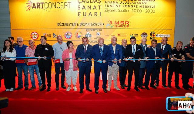 Birinci Adana Çağdaş Sanatlar Fuarı Açıldı