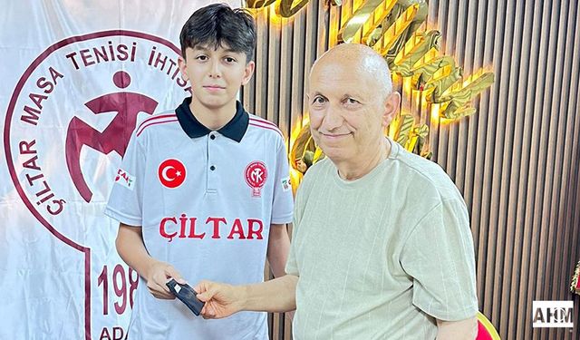 ÇİLTAR MTSK’dan Görkem Öçal’a Ödül!