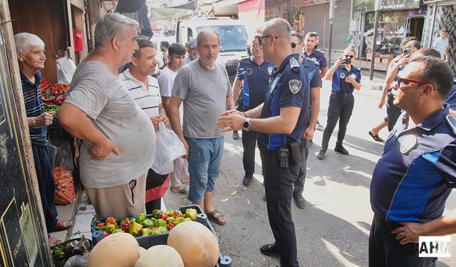 Seyhan Belediyesi’nden Kaldırım İşgali Denetimi