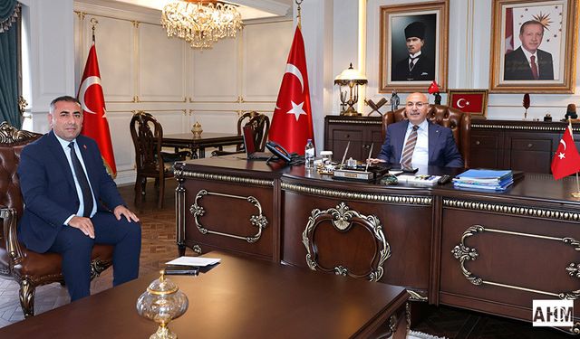 Büyükşehir Belediye Başkan Vekili Güngör Geçer’den Vali Köşger’e Ziyaret