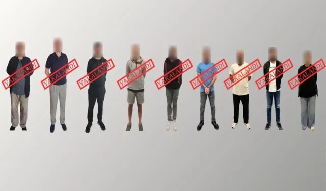 Kırmızı Bültenle Aranan 9 Suçlu Yakalandı!