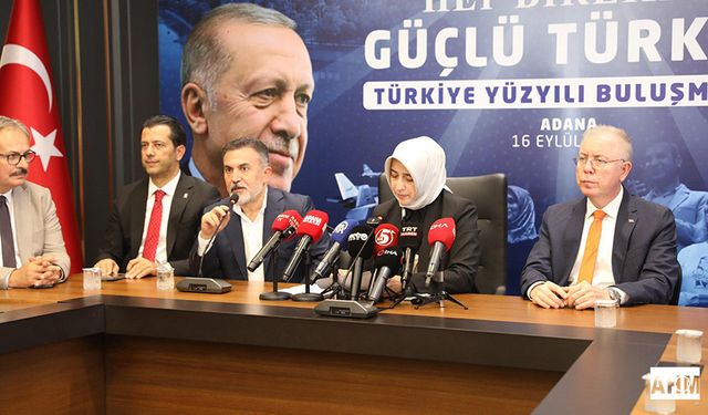 Özlem Zengin “Türkiye Yüzyılı Buluşmaları” Kapsamında Adana’da
