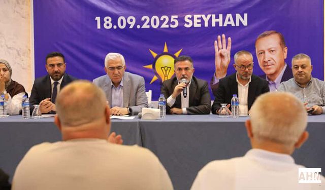 AK Parti Adana Teşkilatı Seyhan’da İstişare Toplantısı Gerçekleştirdi