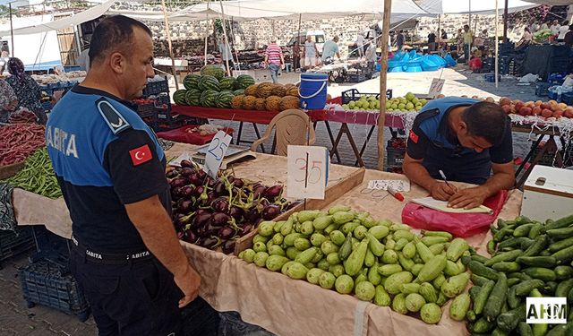 Yumurtalık Belediyesi Zabıta Ekiplerinden Pazar Denetimi