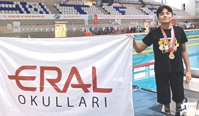 Özel Eral Okulları Yüzmede Adana’nın Gururu