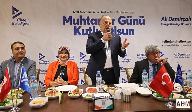 Ali Demirçalı Muhtarlarla Buluştu