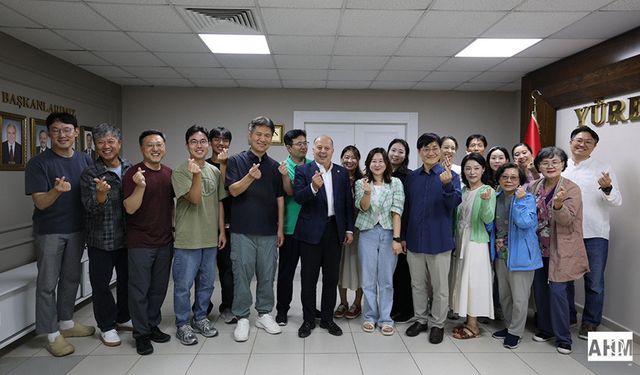 Güney Kore heyeti, Yüreğir Belediye Başkanı Ali Demirçalı’yı Ziyaret Etti