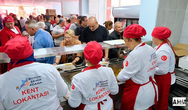 Adana Büyükşehir Belediyesi Kent Lokantası Halkın Hizmetinde