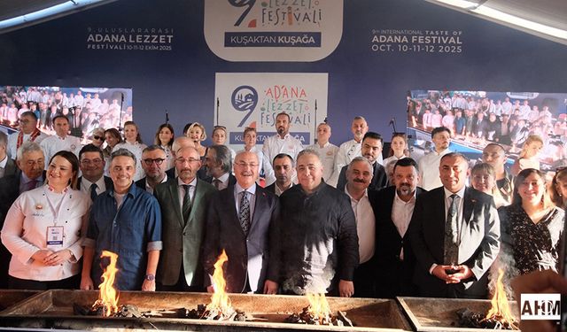 9. Uluslararası Adana Lezzet Festivali Coşkuyla Başladı