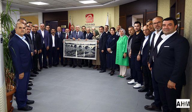 AK Parti İl Başkanı Tamer Dağlı’dan Adana Sanayi Odası’na Ziyaret