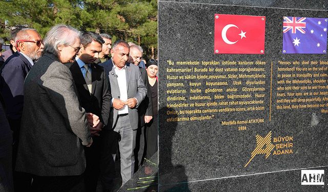 Pozantı’da ANZAK Rölyefi Açılışı