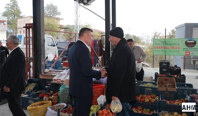 Karaisalı’da Yeni Kapalı Semt Pazarı Hizmete Açıldı