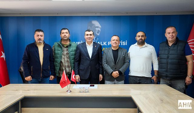 CHP İl Başkanı Anıl Tanburoğlu’na Hayırlı Olsun Ziyaretleri Sürüyor