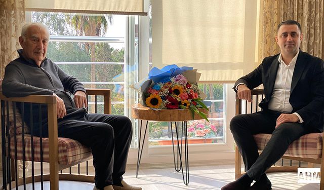 Başkan Emrah Kozay’dan Fevzi Ciritçi’ye Geçmiş Olsun Ziyareti