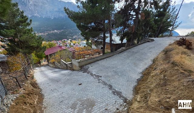 Pozantı Belediyesi, Akçatekir’de Ulaşım Konforunu Artırıyor