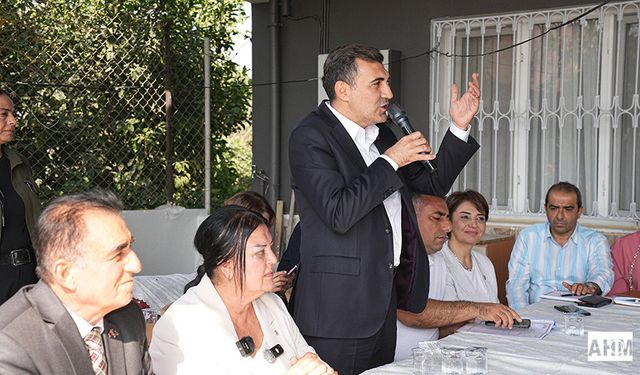 CHP Heyeti Seyhan’da Vatandaşlarla Buluştu