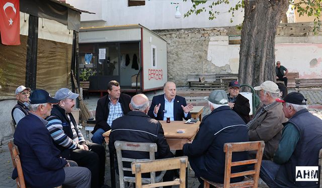 Başkan Demirçalı, 7 Mahalleyi Ziyaret Ederek Vatandaşla Buluştu