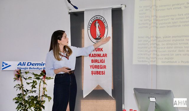Başkan Ali Demirçalı “Kadınların Görünmez Yüklerini Konuşmak Çok Kıymetli”