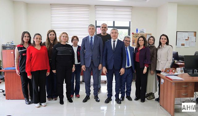 İl Müdürü Atilla Bayazıt, Çukurova İlçe Tarım Müdürlüğü’nü Ziyaret Etti