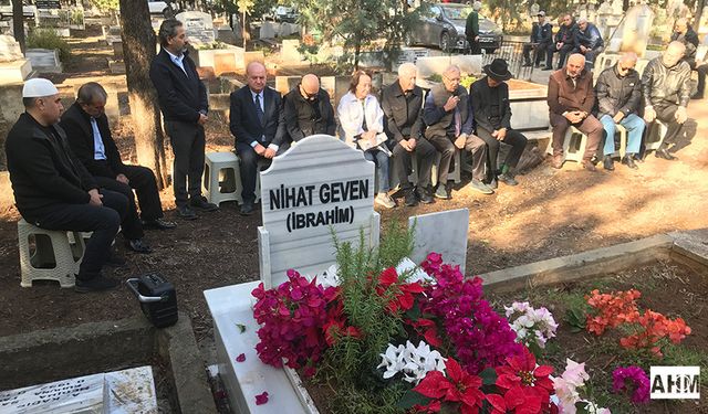 Nihat Geven Vefatının 3. Yılında Mezarı Başında Anıldı