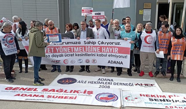 Adana’da Sağlık Örgütlerinden “Eziyet Yönetmeliğine Hayır” Tepkisi