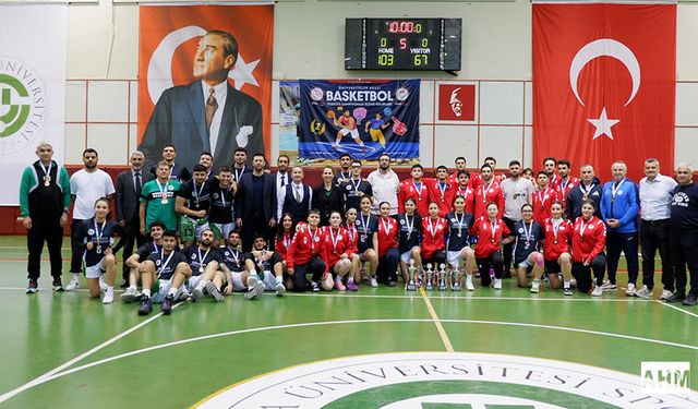 UNİLİG Basketbol Türkiye Şampiyonası Eleme Grubu Müsabakaları Yapıldı